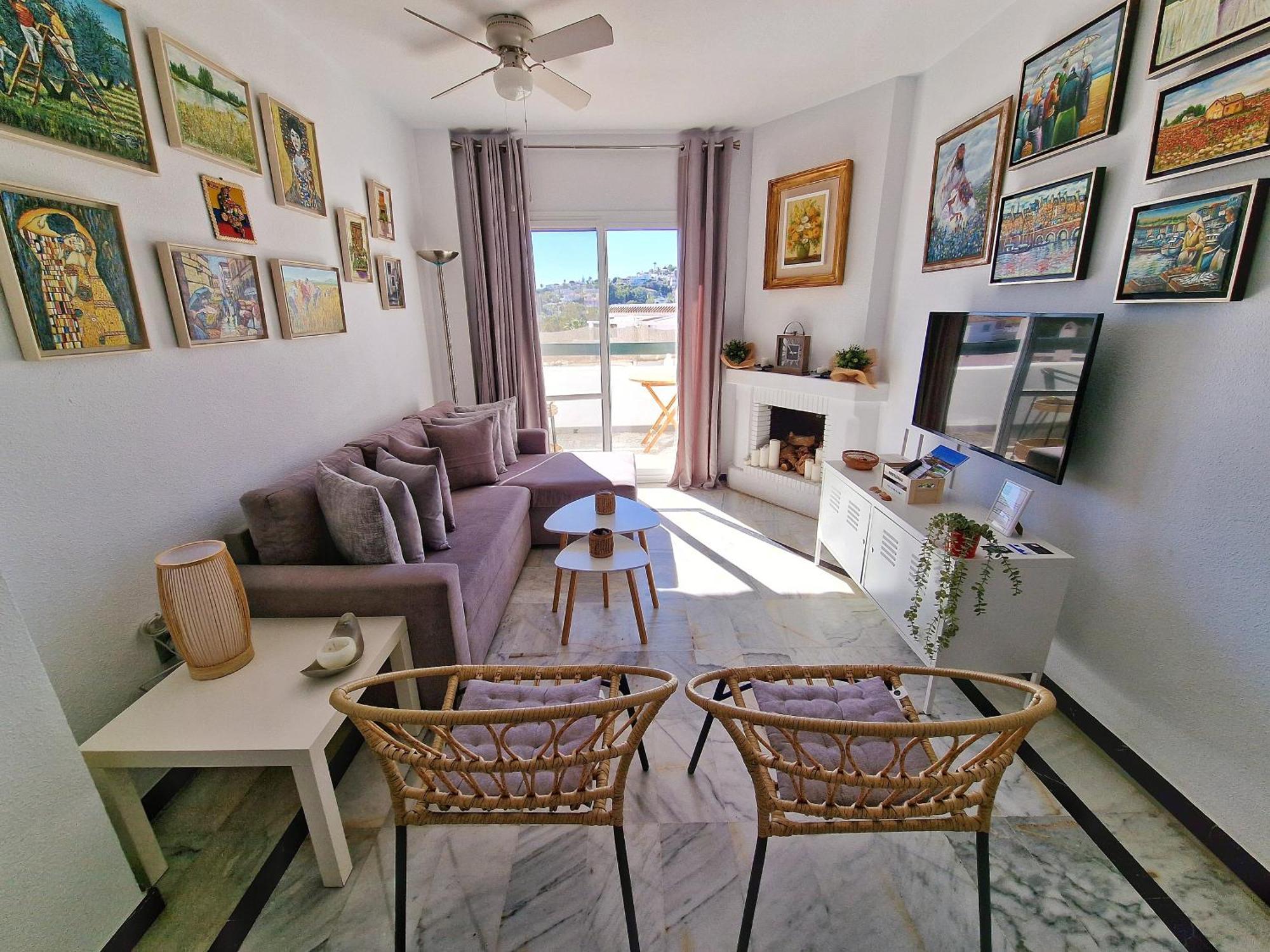Hermoso Piso En La Cala De Mijas Con Vistas Al Mar Zewnętrze zdjęcie